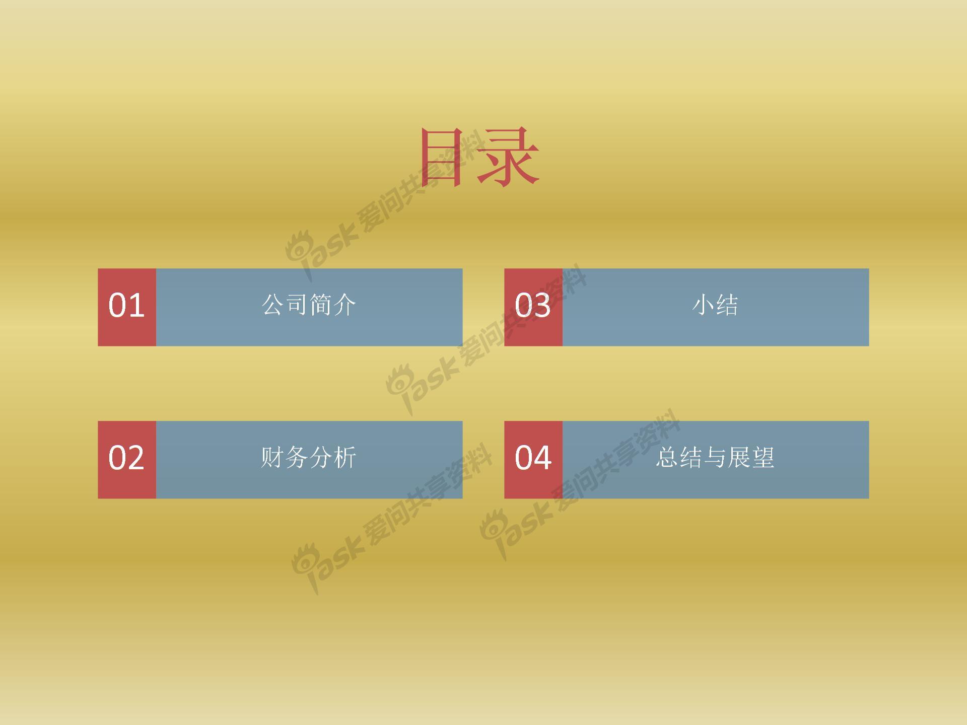 2018年万科集团财务分析报告图片1