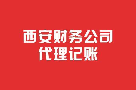 西安财务公司代账(丹阳财务代账公司)