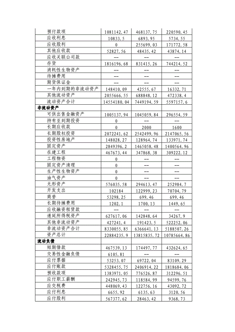 上市公司财务报表(非财务人员学三大报表培训的ppt)